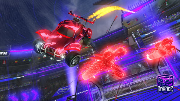 A Rocket League car design from Azza_TTV_YT
