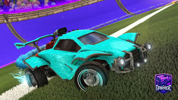 A Rocket League car design from _OP3