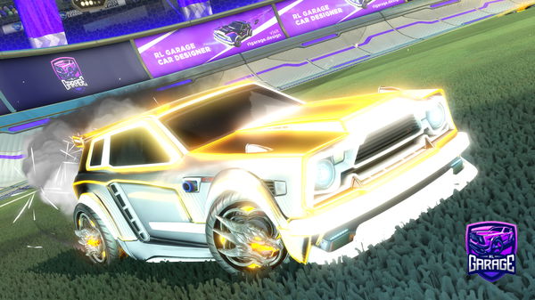 A Rocket League car design from XudiBTB