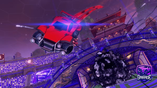 A Rocket League car design from Grxzzyttv
