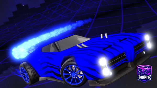 A Rocket League car design from Beinggforyou