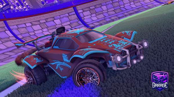 A Rocket League car design from derpy_7017
