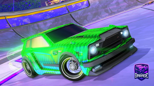 A Rocket League car design from vArial7