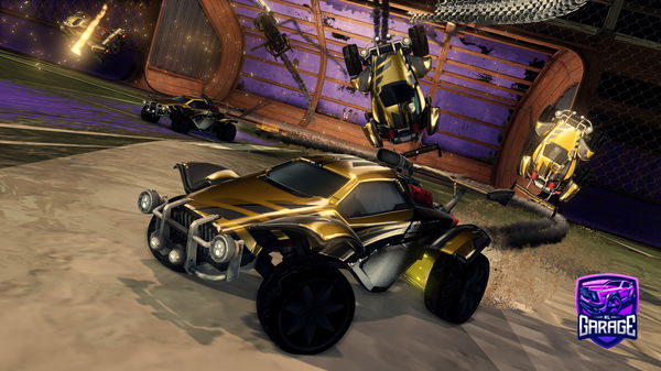 A Rocket League car design from AntoFreezer
