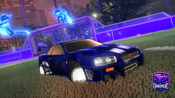 A Rocket League car design from SpaceShadow3717