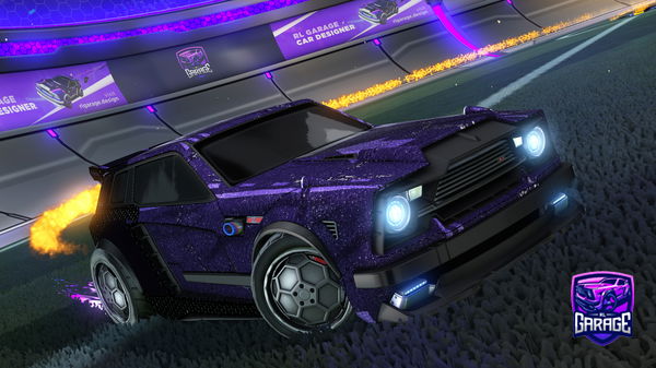 A Rocket League car design from Ferni15