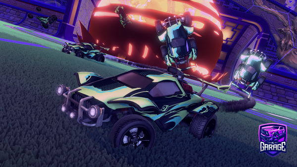 A Rocket League car design from Clay_87