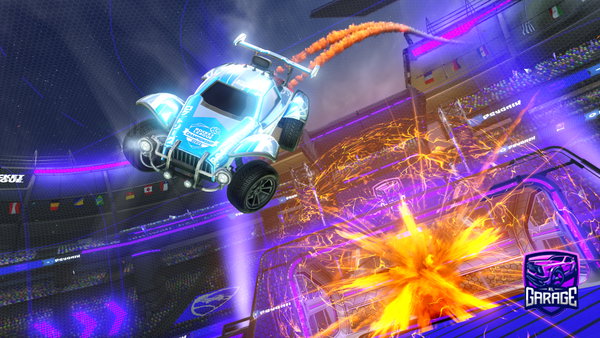A Rocket League car design from GSTASHU