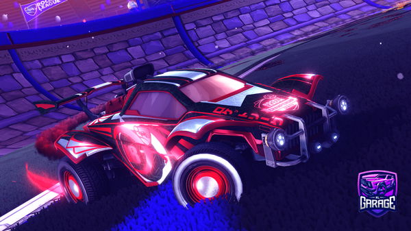 A Rocket League car design from Beastyboy624