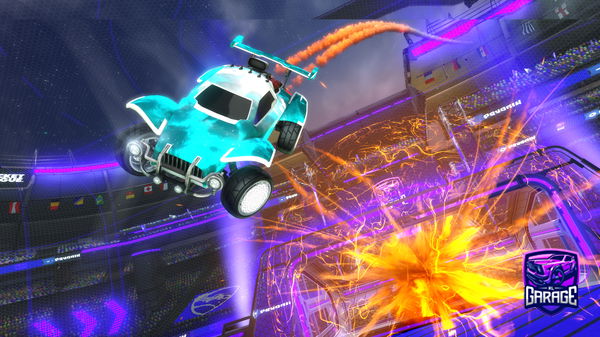 A Rocket League car design from IF789