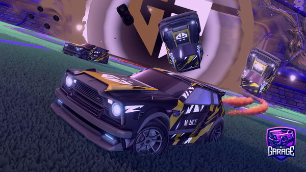 A Rocket League car design from fawwziii