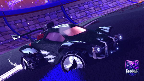 A Rocket League car design from ocloudedo