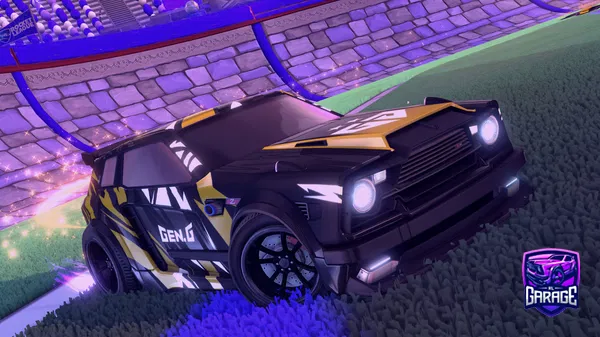 A Rocket League car design from floopdafinn