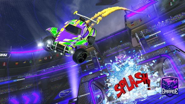 A Rocket League car design from BZEl1te