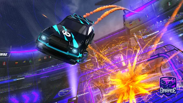 A Rocket League car design from Legaming