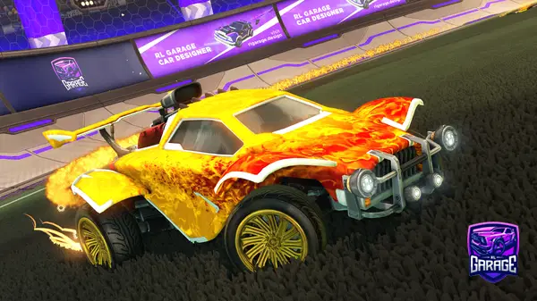 A Rocket League car design from RLwxve