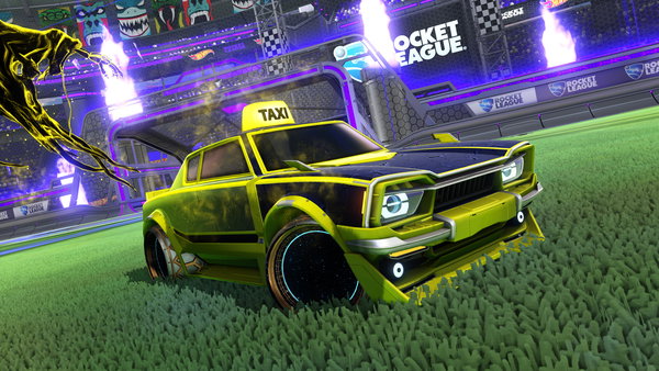 A Rocket League car design from AIqurashi