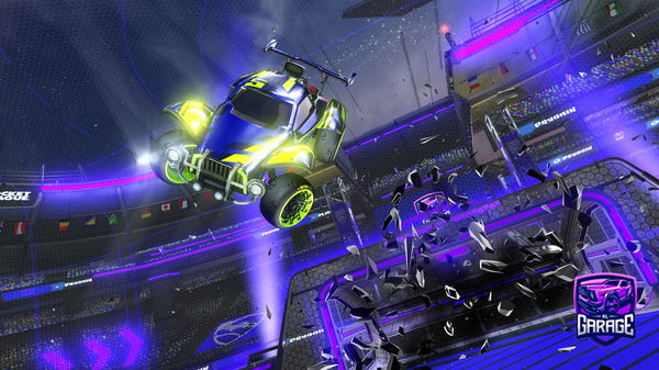 A Rocket League car design from Seismicbutton55