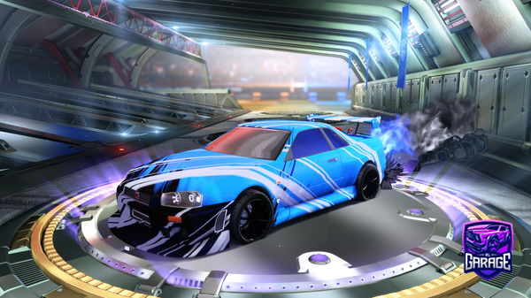 A Rocket League car design from M0ffelgaming_22