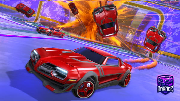 A Rocket League car design from RgCardinal1019