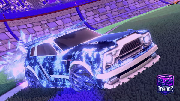 A Rocket League car design from Zurinko