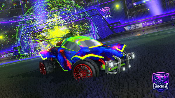 A Rocket League car design from AverageKiddo_rl