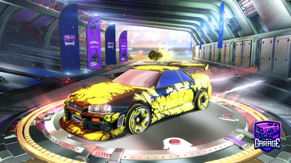 A Rocket League car design from Devilsangel465