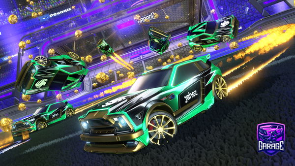 A Rocket League car design from RudeNiels