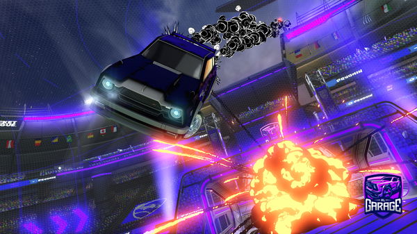 A Rocket League car design from B1gpooman