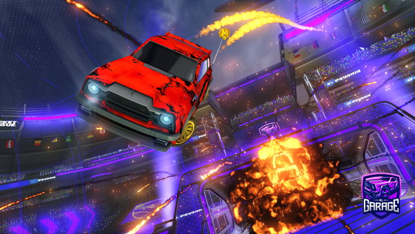 A Rocket League car design from dannyAV82