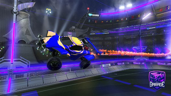 A Rocket League car design from Toxic_chewy