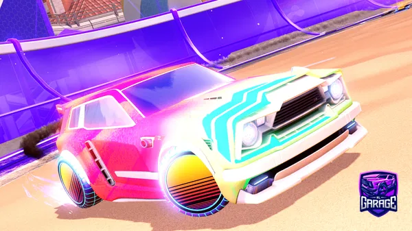 A Rocket League car design from FireSchorcher