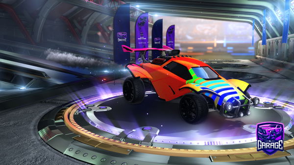 A Rocket League car design from PreSto3364