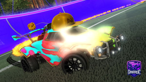 A Rocket League car design from XxLAMETRADERxX