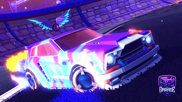 A Rocket League car design from Goudou