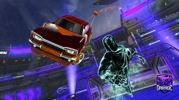 A Rocket League car design from Milo1001