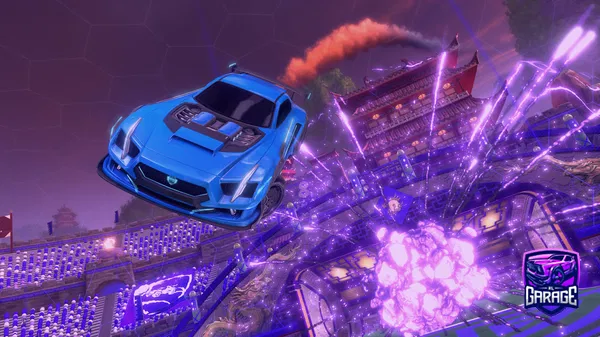 A Rocket League car design from bonicedemole