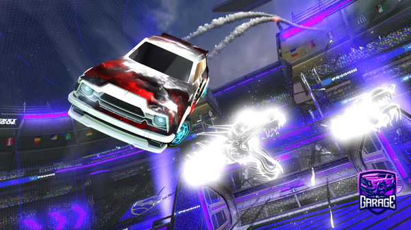 A Rocket League car design from santyy2011