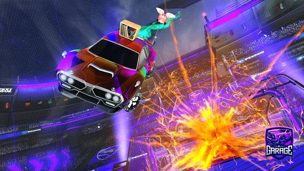 A Rocket League car design from munkyboyy