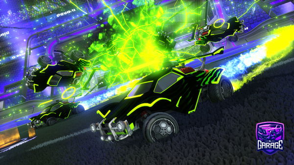 A Rocket League car design from Itz_Clix