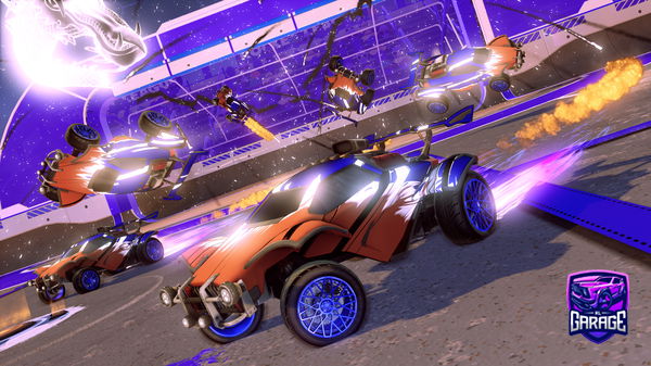 A Rocket League car design from starpupRL