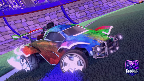 A Rocket League car design from deadfighter40000