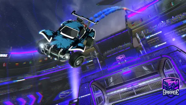 A Rocket League car design from XxRileythestream1