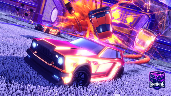 A Rocket League car design from Bielxz_fx