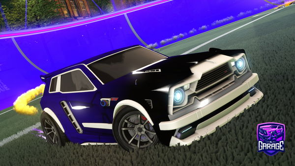 A Rocket League car design from frizione72_on_epic_