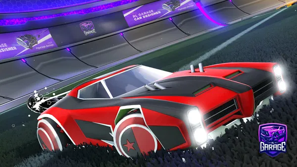 A Rocket League car design from dargon2147