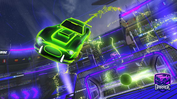 A Rocket League car design from Puffylattice948