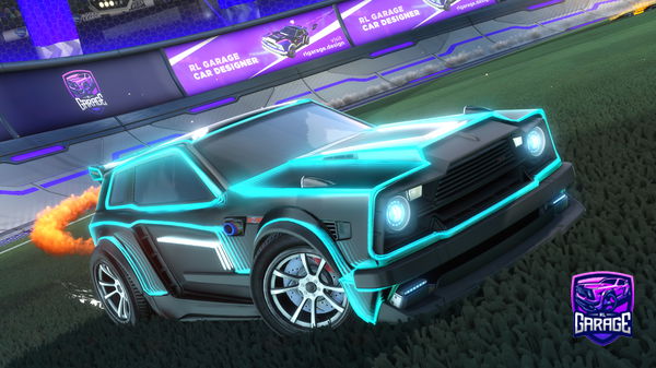 A Rocket League car design from Iceeee21