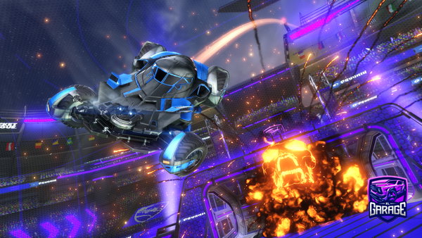 A Rocket League car design from Daddy178