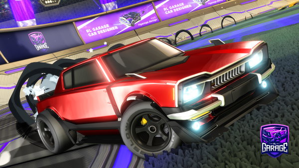 A Rocket League car design from TATOzilla